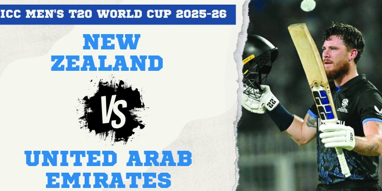 New Zealand National Cricket Team vs United Arab Emirates National Cricket Team Match Scorecard: NZ Win by 10 Wickets New Zealand National Cricket Team vs United Arab Emirates National Cricket Team Match Scorecard
