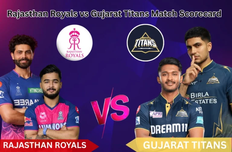 Rajasthan Royals vs Gujarat Titans Match Scorecard
